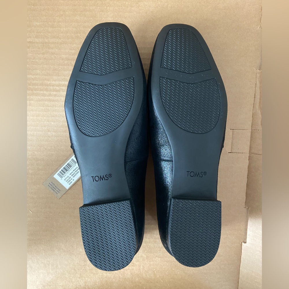 TOMS Women's Black Flats - Picture 2 of 7